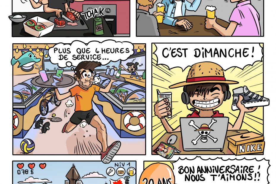 Bd anniversaire 20 ans