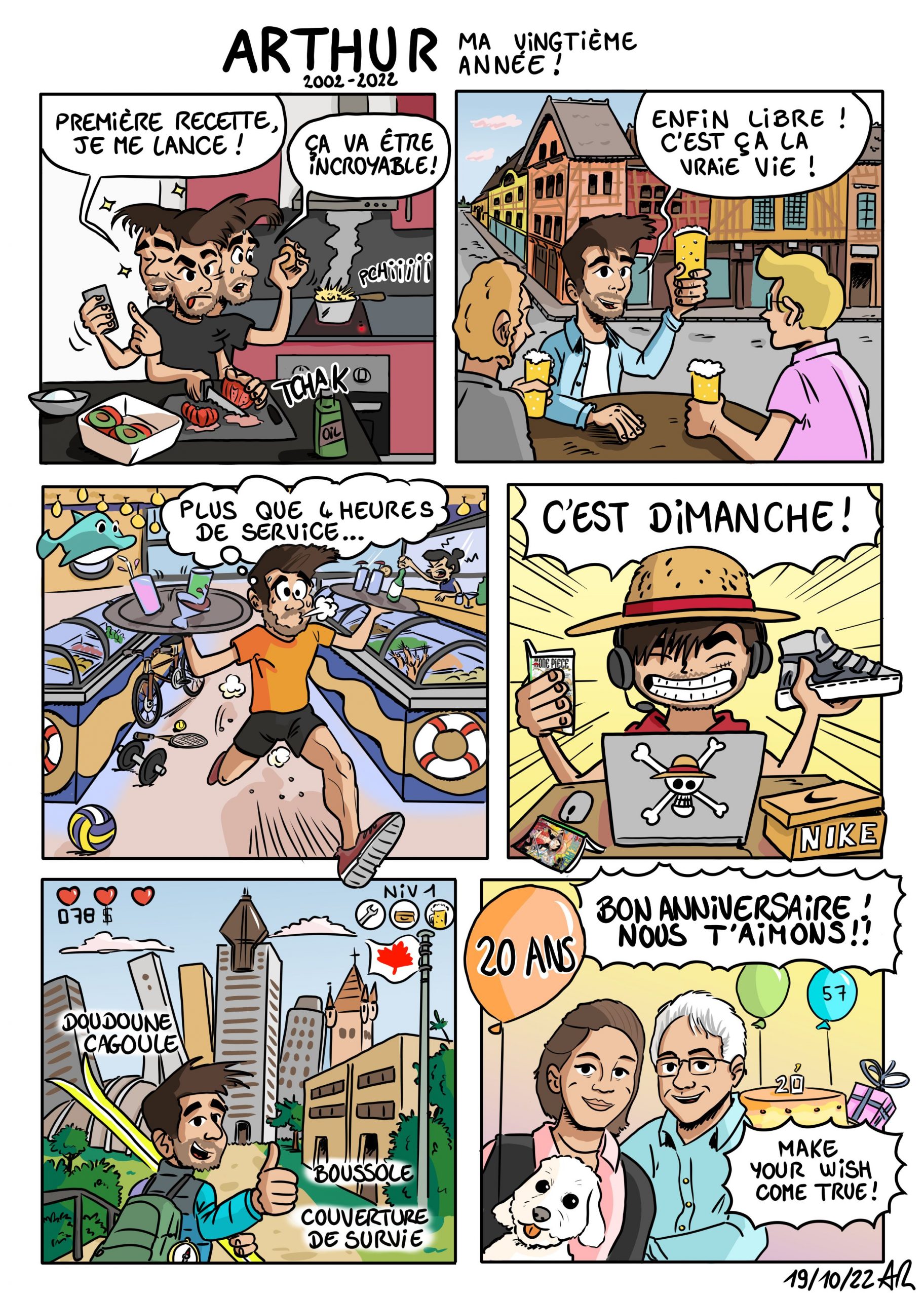 Bd anniversaire 20 ans