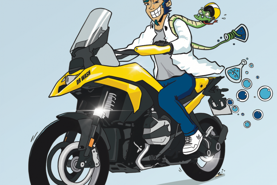 Illustration personnage de marque entreprise