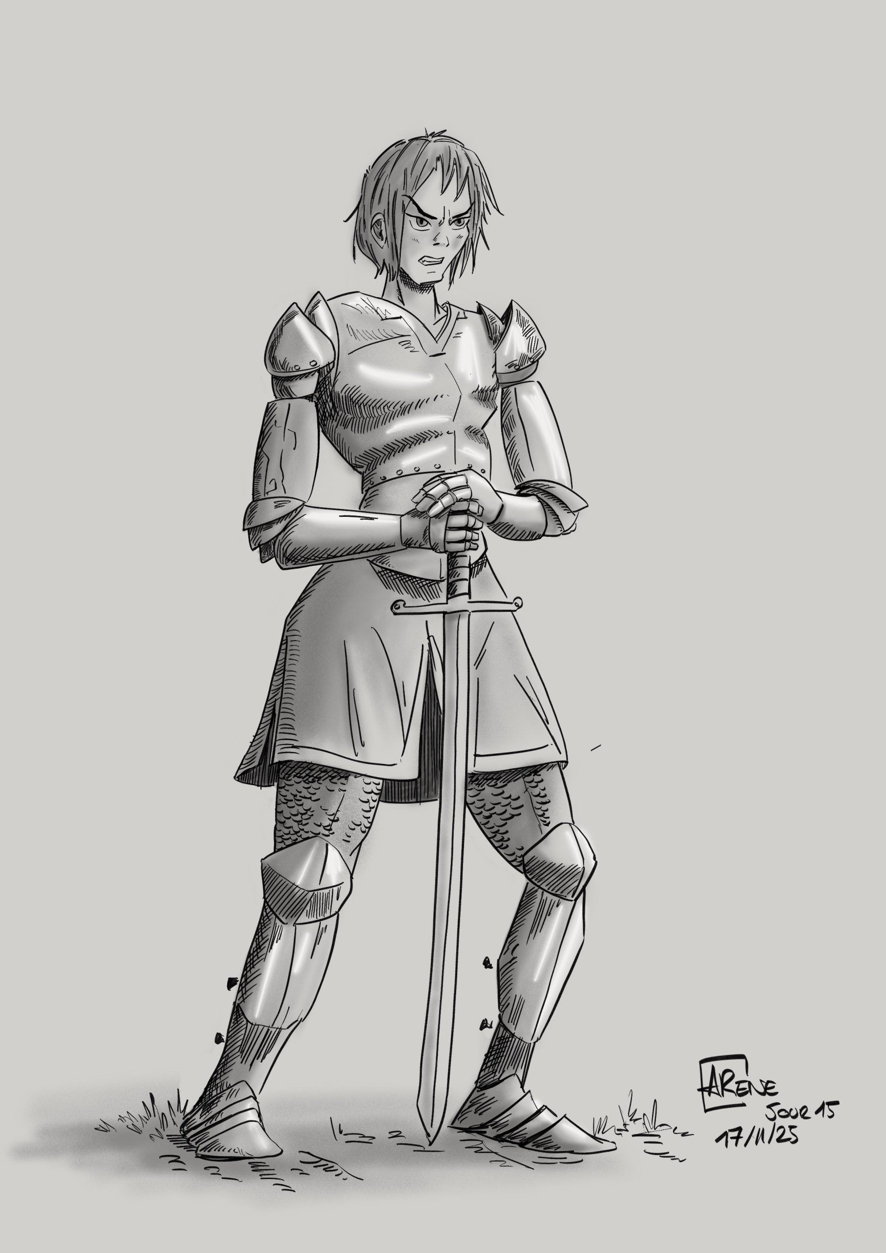 Charadesign chevalier