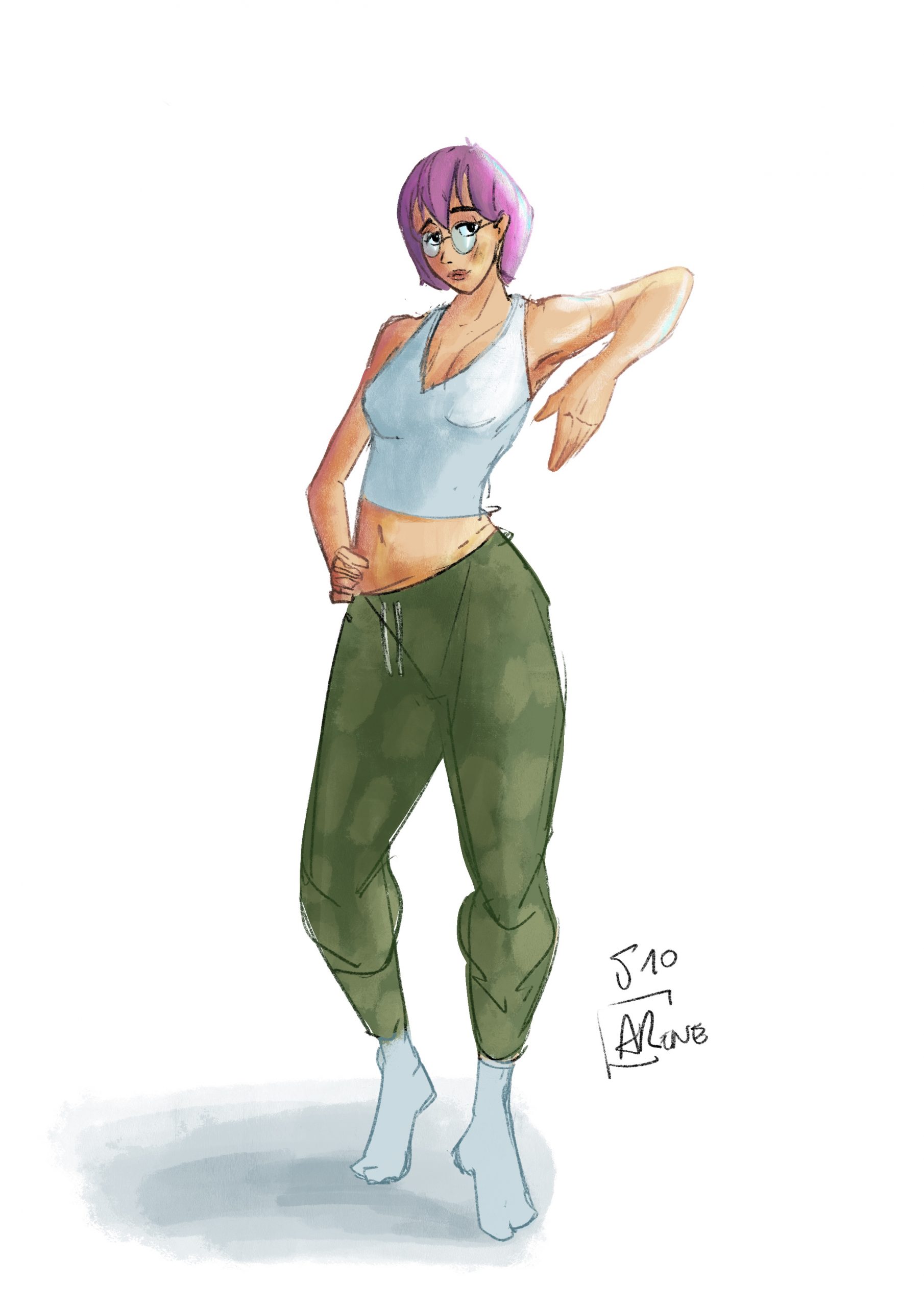 Character design sportive