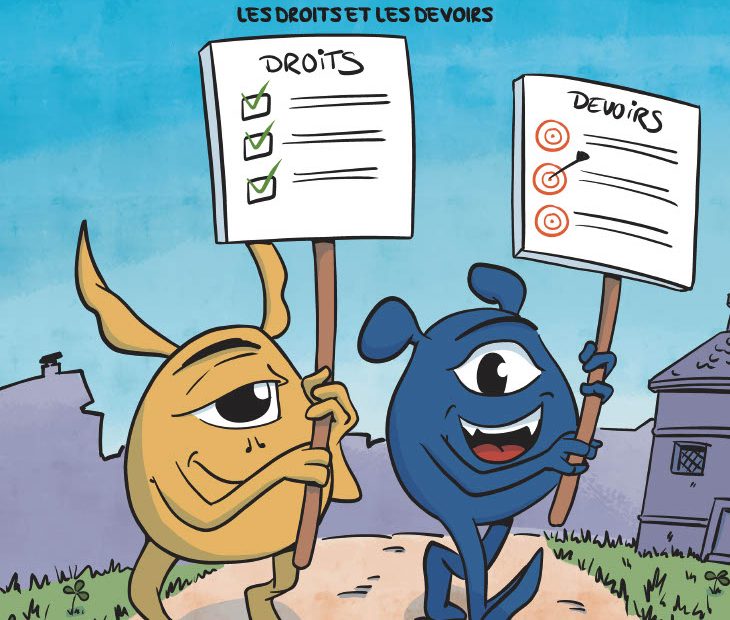 Couverture Mini BD jeunesse - Illustrateur freelance