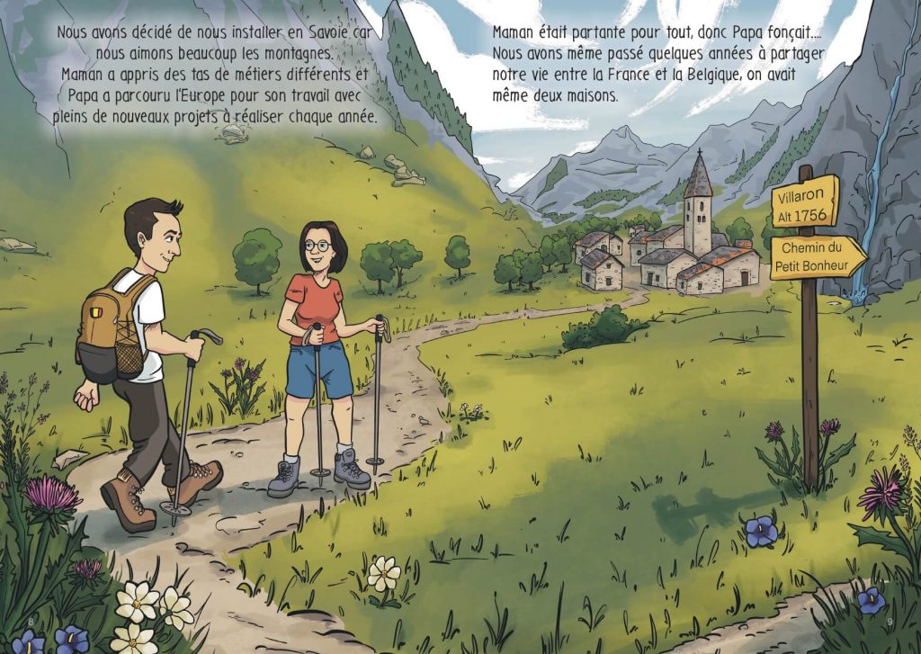 Illustration jeunesse - Livre Enfant personnalisé