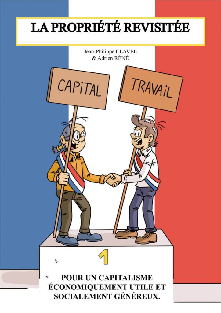 Couverture d’une bande dessinée de vulgarisation expliquant le principe de la fiducie à travers une narration illustrée