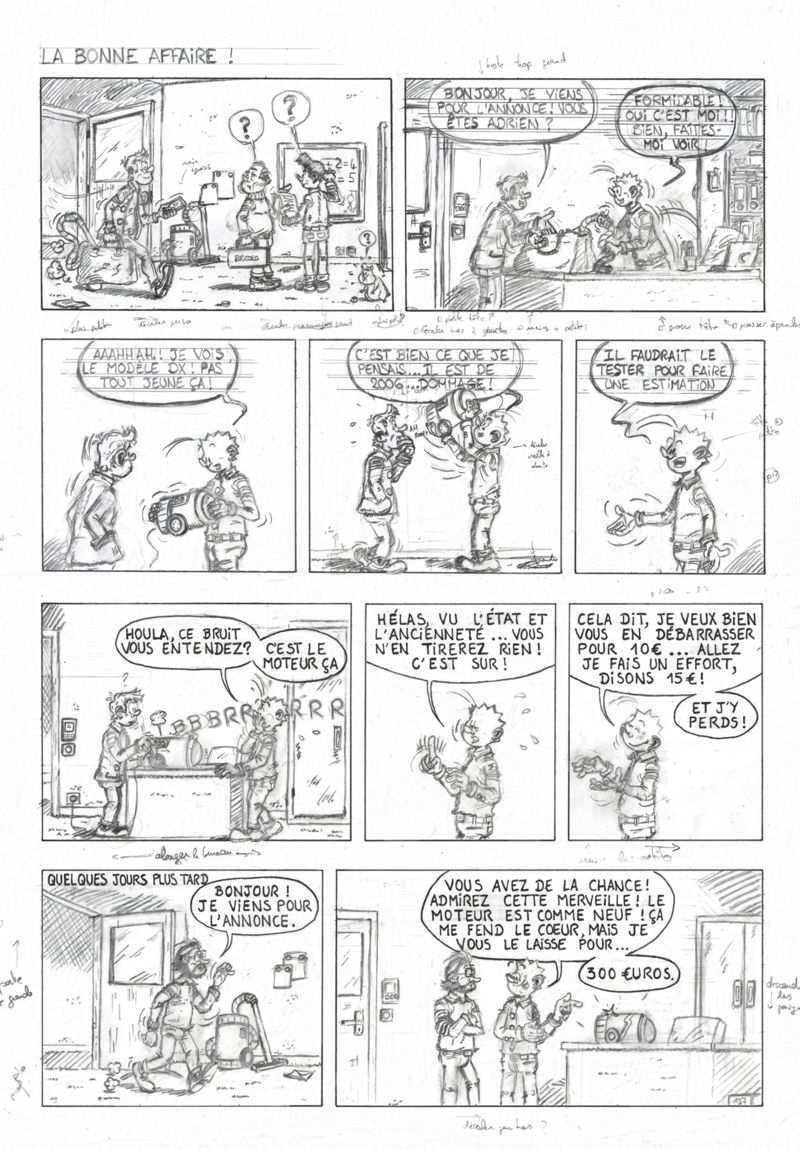 Exposition planche originale bande dessinée