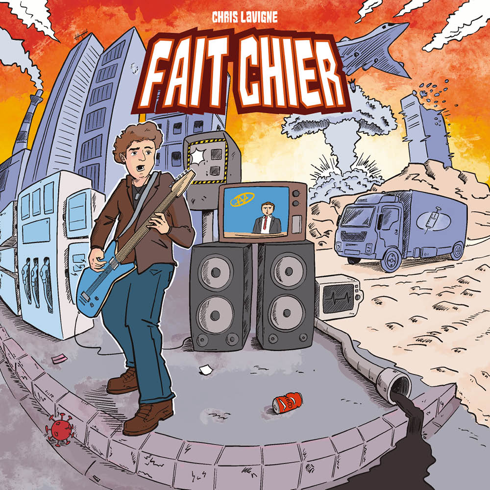 Illustration pochette album musique