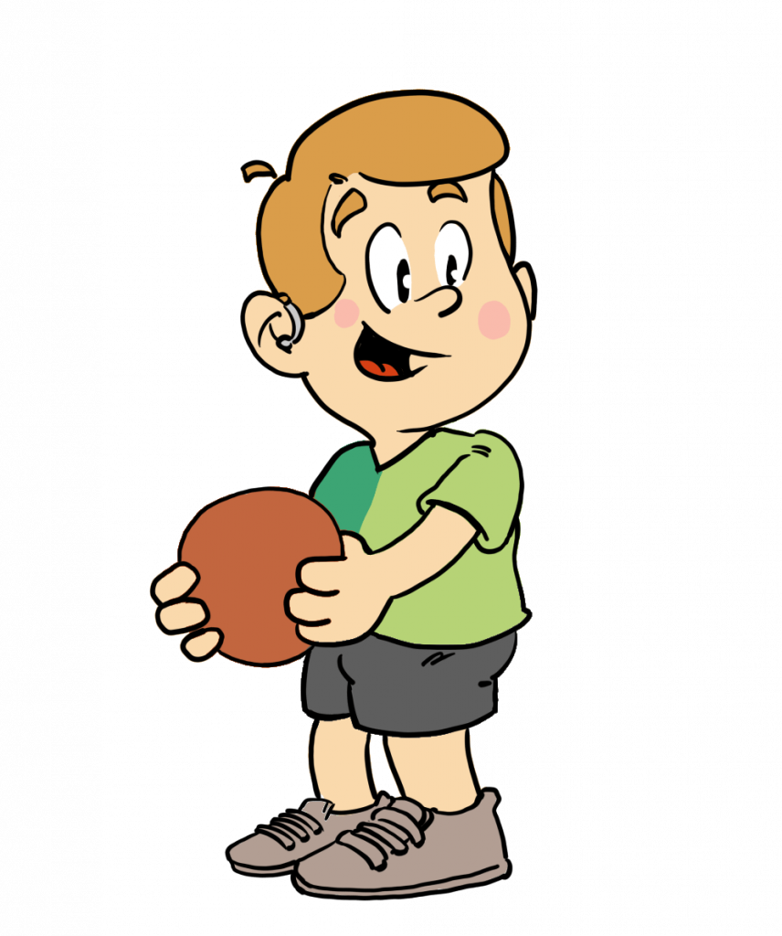 Personnage enfant illustré pour un album jeunesse