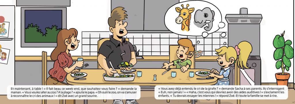 Illustration narrative pour album jeunesse