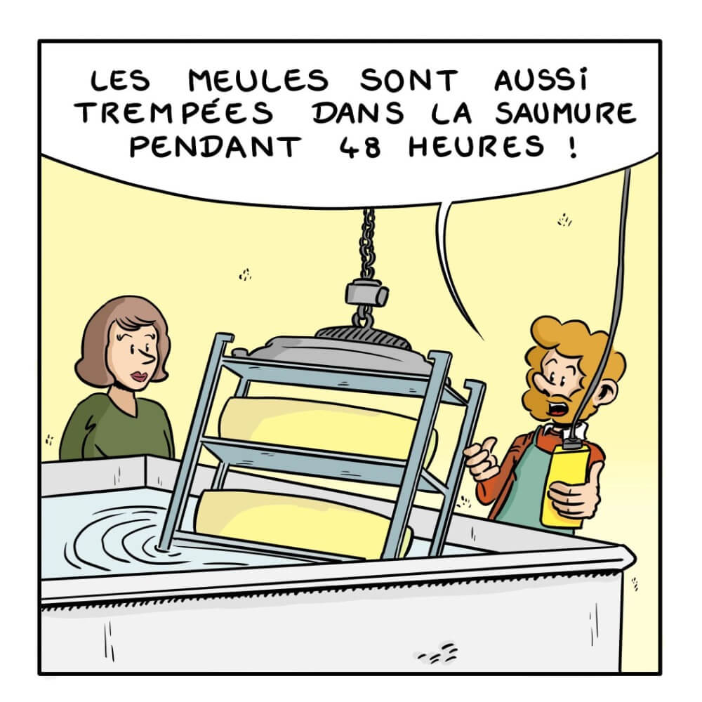 BD pédagogique sur le fromage