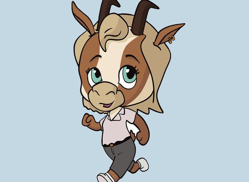 Animal mascotte illustré