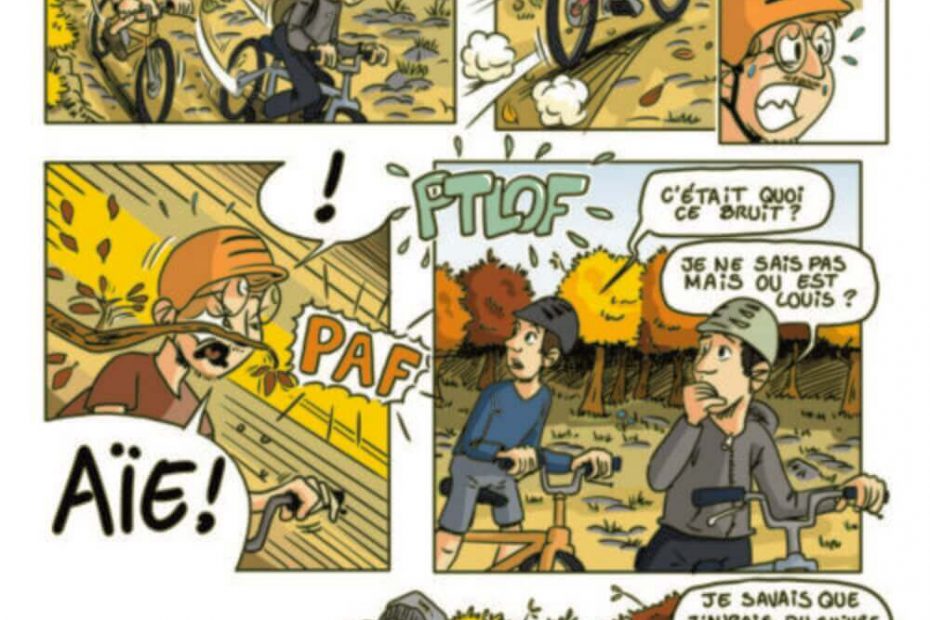 BD cadeau anniversaire : aventure en vélo