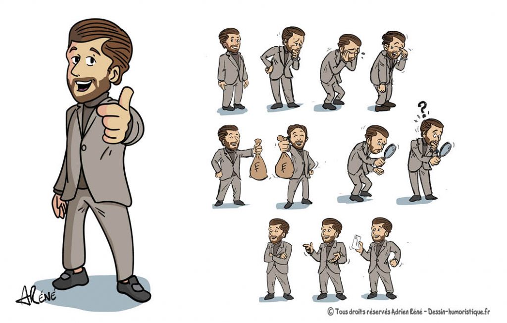 Character design - jeu de société 2