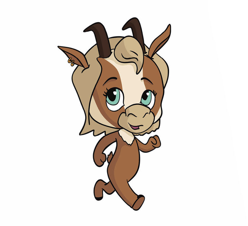 Illustration animal mascotte