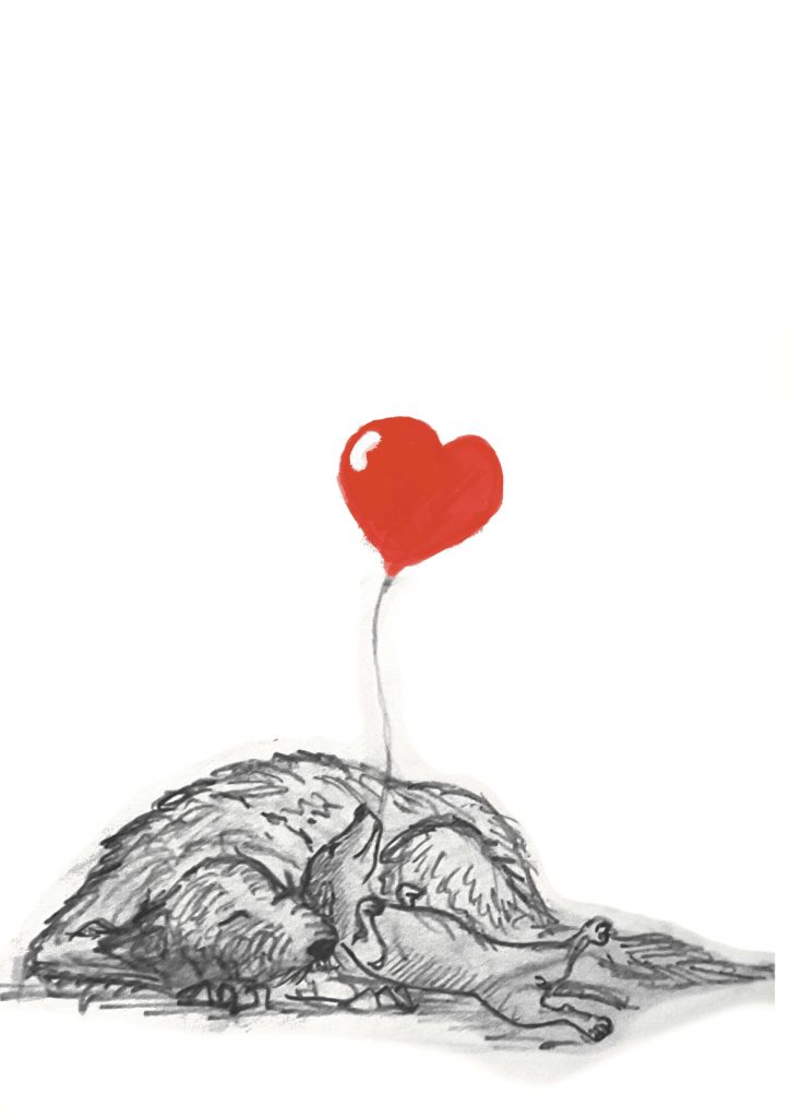 Illustration carte Saint valentin 3