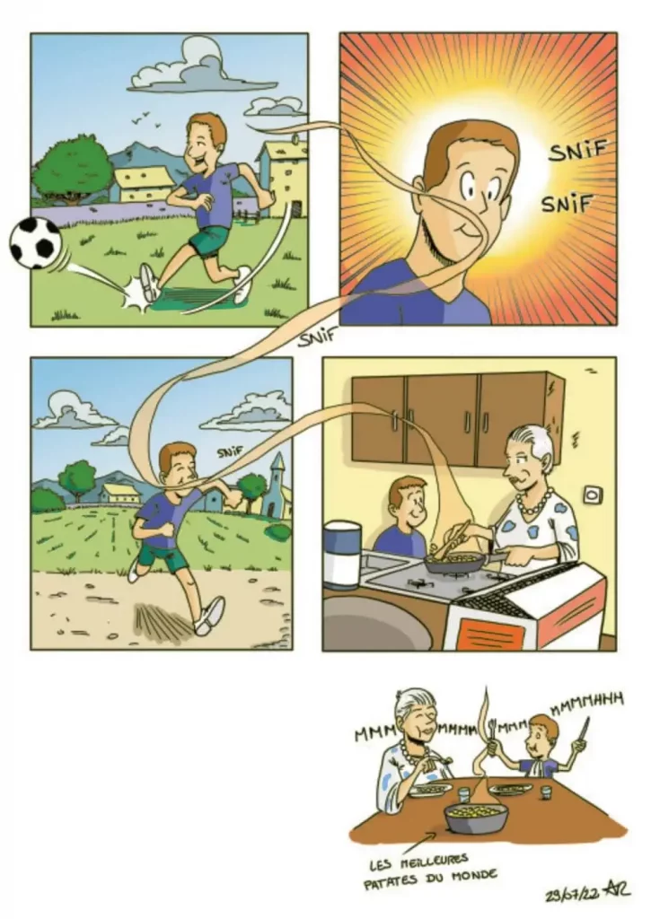 bande dessinée à offrir pour un anniversaire : Lous joue au foot