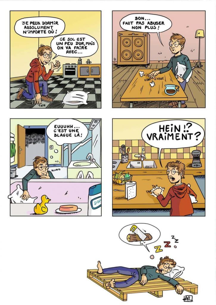 page de BD à offrir : première page de BD