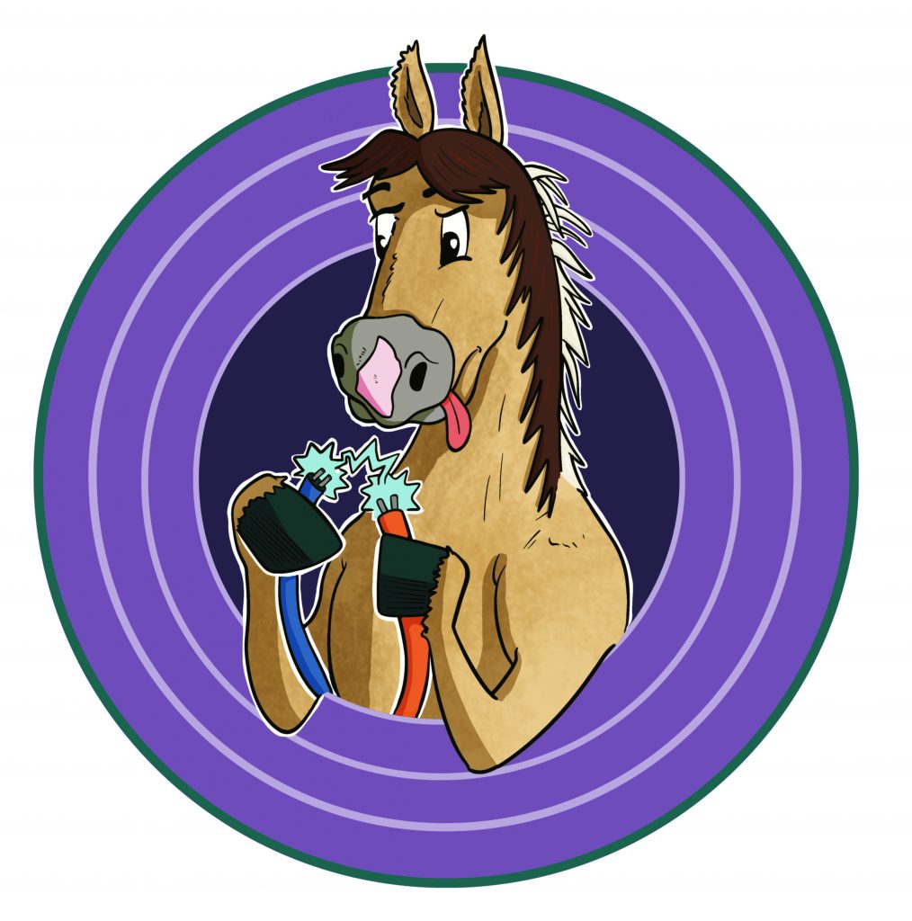 Illustration cheval blason 2